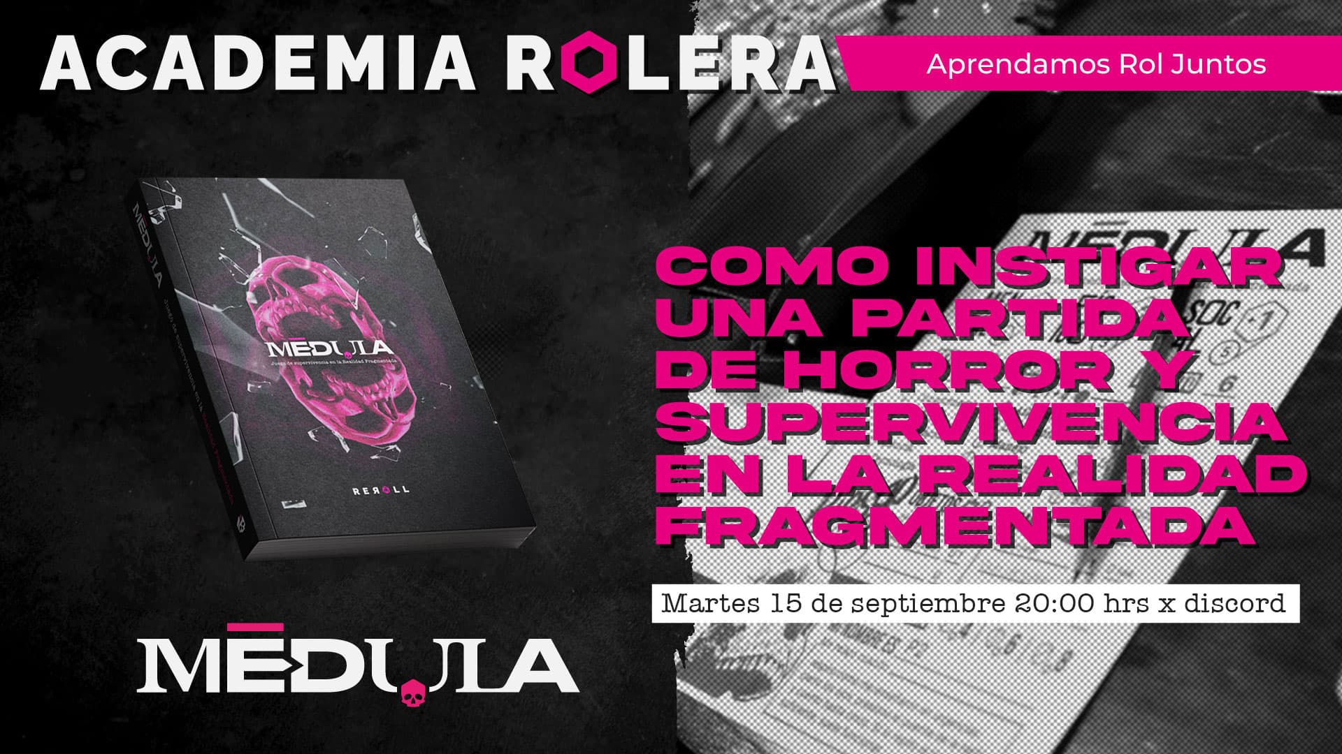 Taller: Narrando Horror y Realidades Fragmentadas