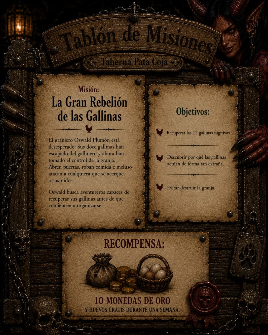 D&D para Nuevos Aventureros: La Misión del Primer Contrato