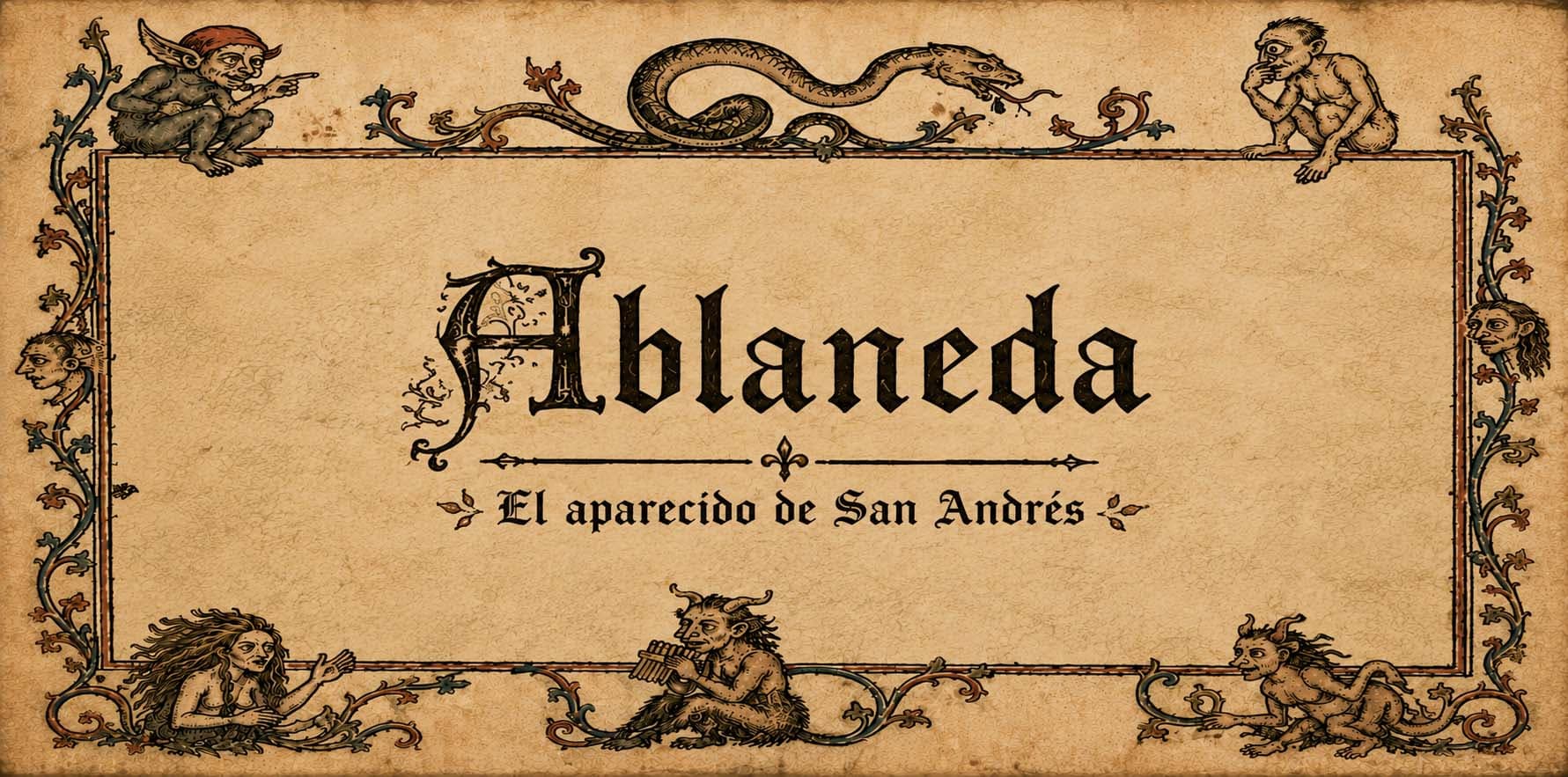 El aparecido de San Andrés (Oneshot - 2 sesiones)